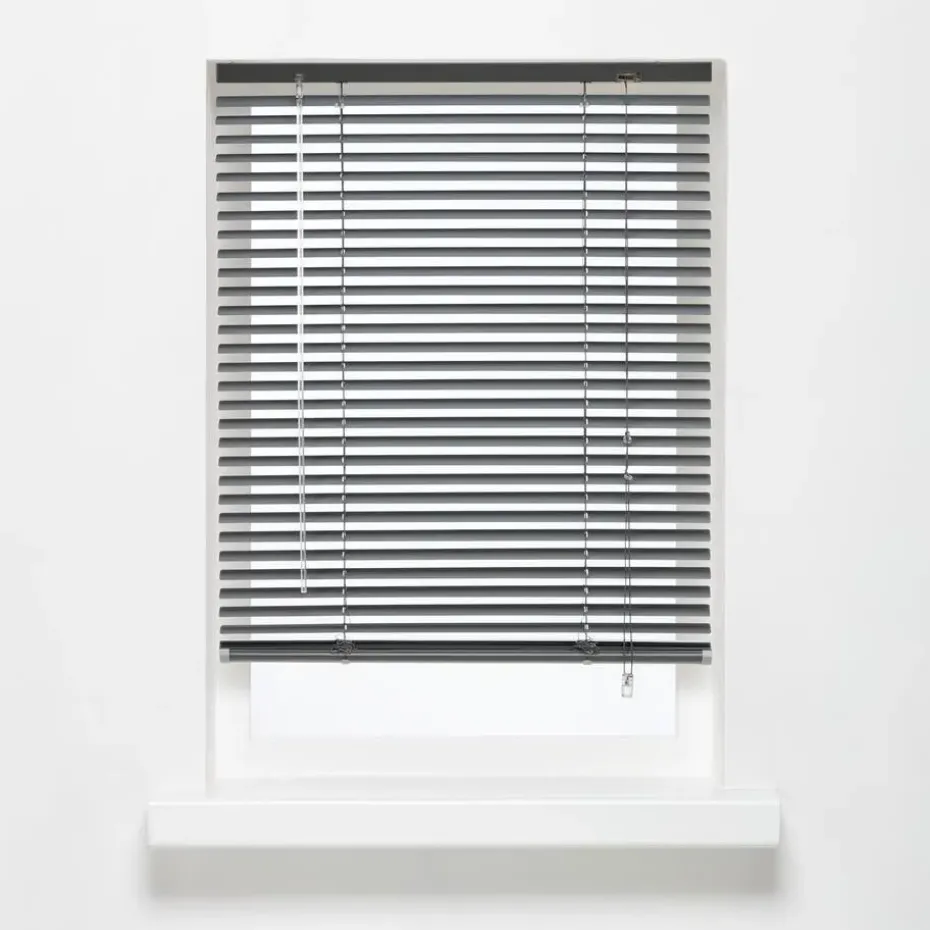 Aluminium Jaloezie Jade Antraciet 25mm 60x130 cm