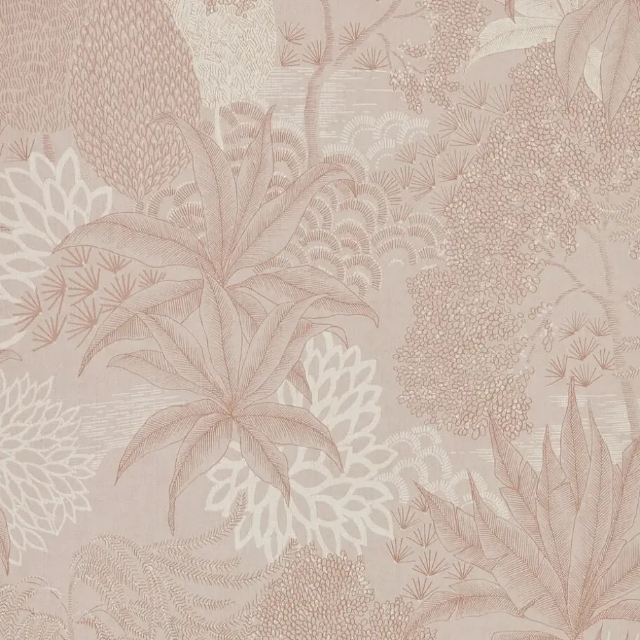 Behang Anne Roze