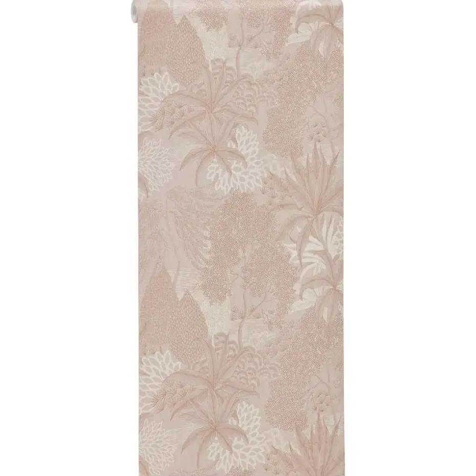 Behang Anne Roze