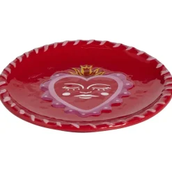Bordje Burning Heart Rood