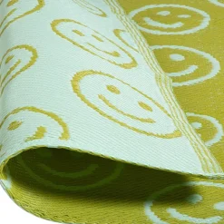 Buitenkleed Smiley Groen