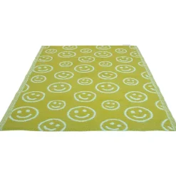 Buitenkleed Smiley Groen
