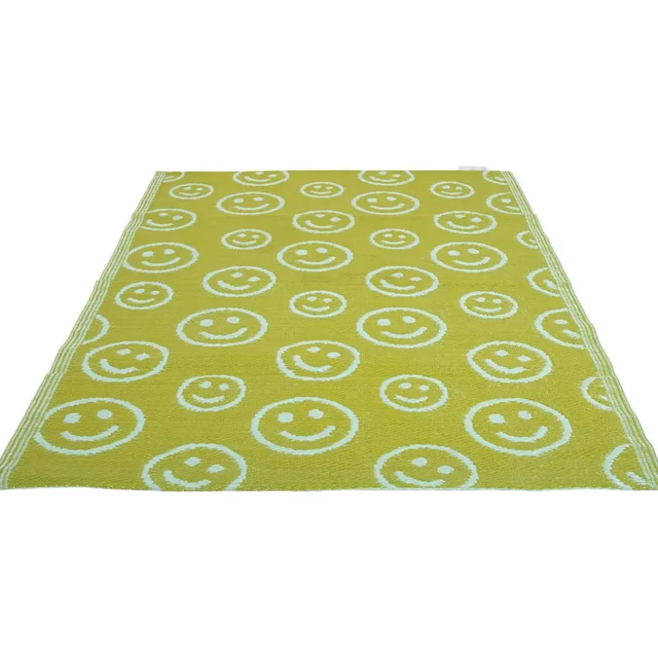 Buitenkleed Smiley Groen