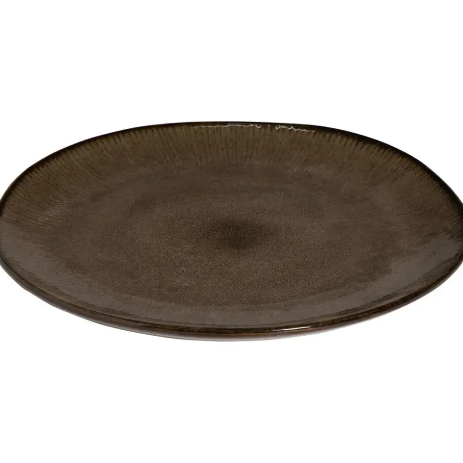 Dinerbord Ivy Bruin - ⌀27cm