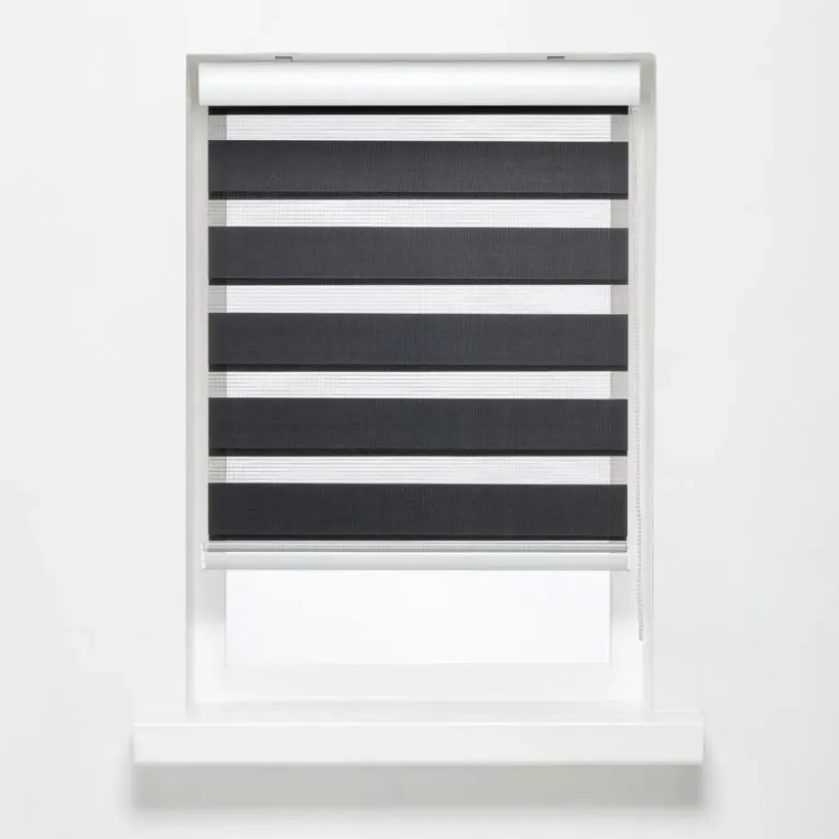 Duo Rolgordijn Eva Antraciet 160x175 cm