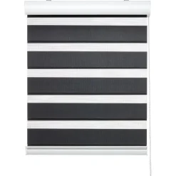 Duo Rolgordijn Eva Antraciet 60x175 cm