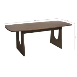 Eettafel Ferrara Walnoot