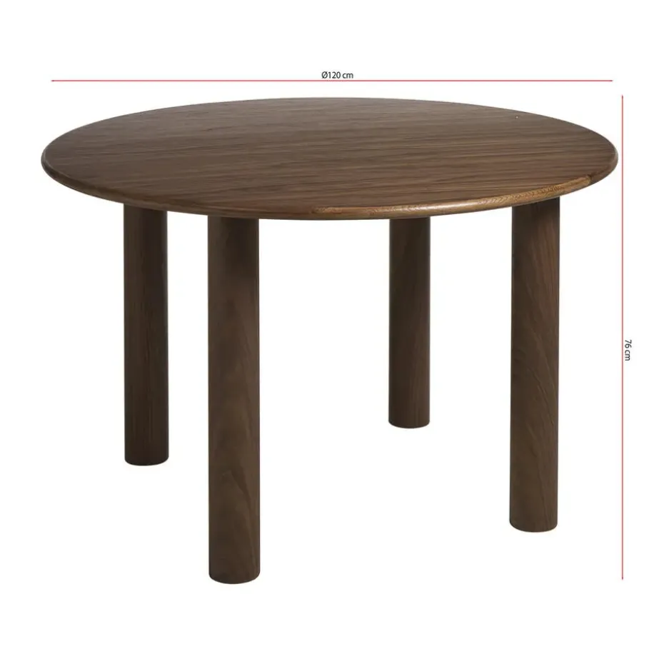 Eettafel Samone Walnoot