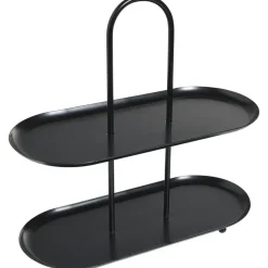 Etagère Ovaal Zwart