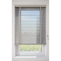 Fenstr Bamboe Jaloezie Tijl Grijs 65mm