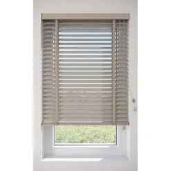 Fenstr Bamboe Jaloezie Wessel Taupe 50mm