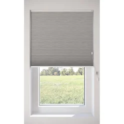 Fenstr Dubbel Plissé Ezra Lichtgrijs Lichtdoorlatend