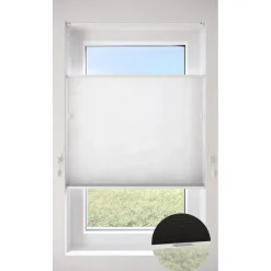 Fenstr Dubbel Plissé Jana Wit Lichtdoorlatend