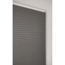 Fenstr Dubbel Plisségordijn Dewi Taupe Lichtdoorlatend