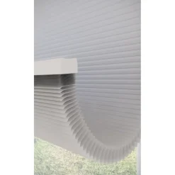 Fenstr Dubbel Plisségordijn Mia Offwhite Lichtdoorlatend