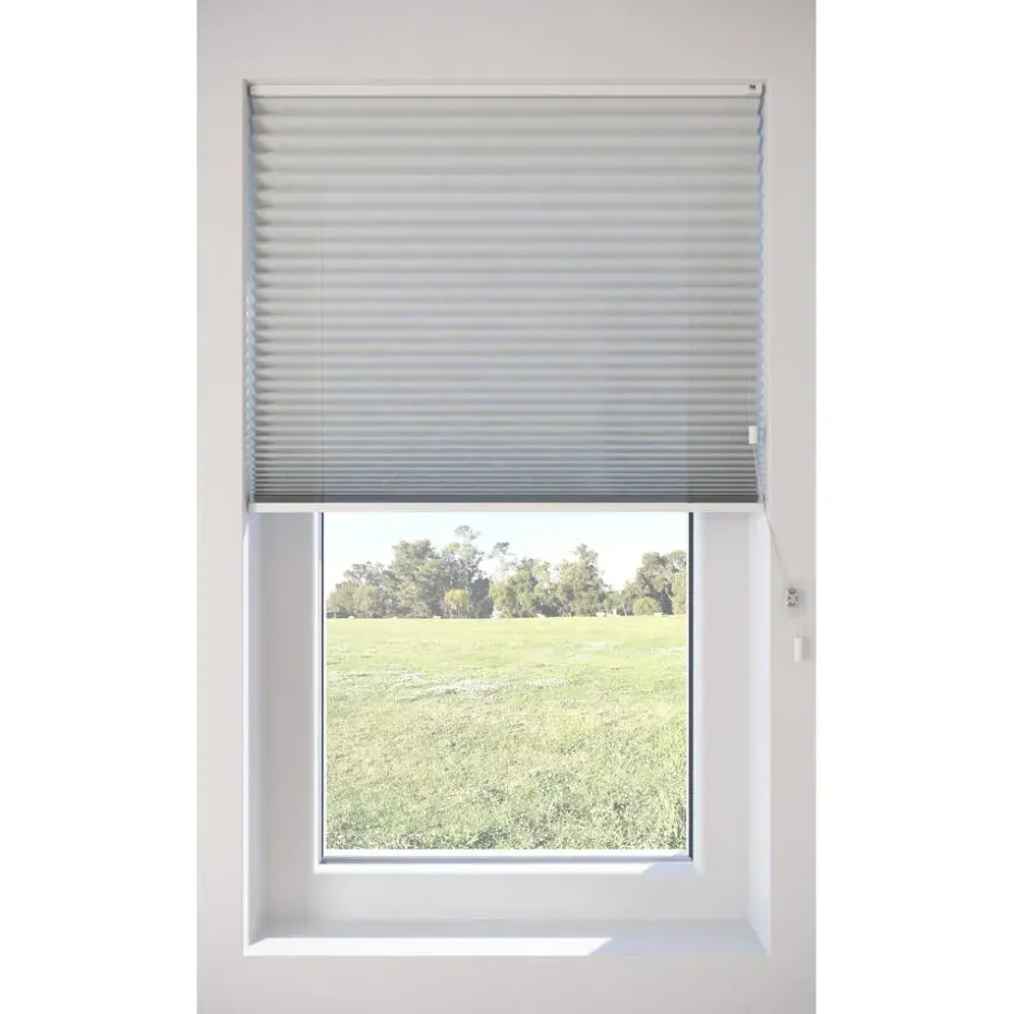 Fenstr Plissé Lise Naturel Lichtdoorlatend