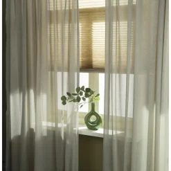 Fenstr Plisségordijn Pip Beige Lichtdoorlatend