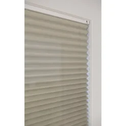Fenstr Plisségordijn Raya Taupe Lichtdoorlatend