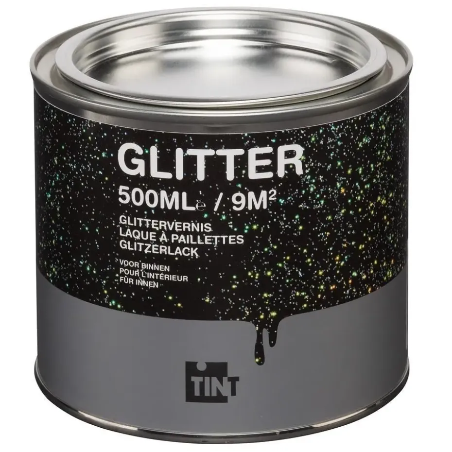 Glitterverf Transparant
