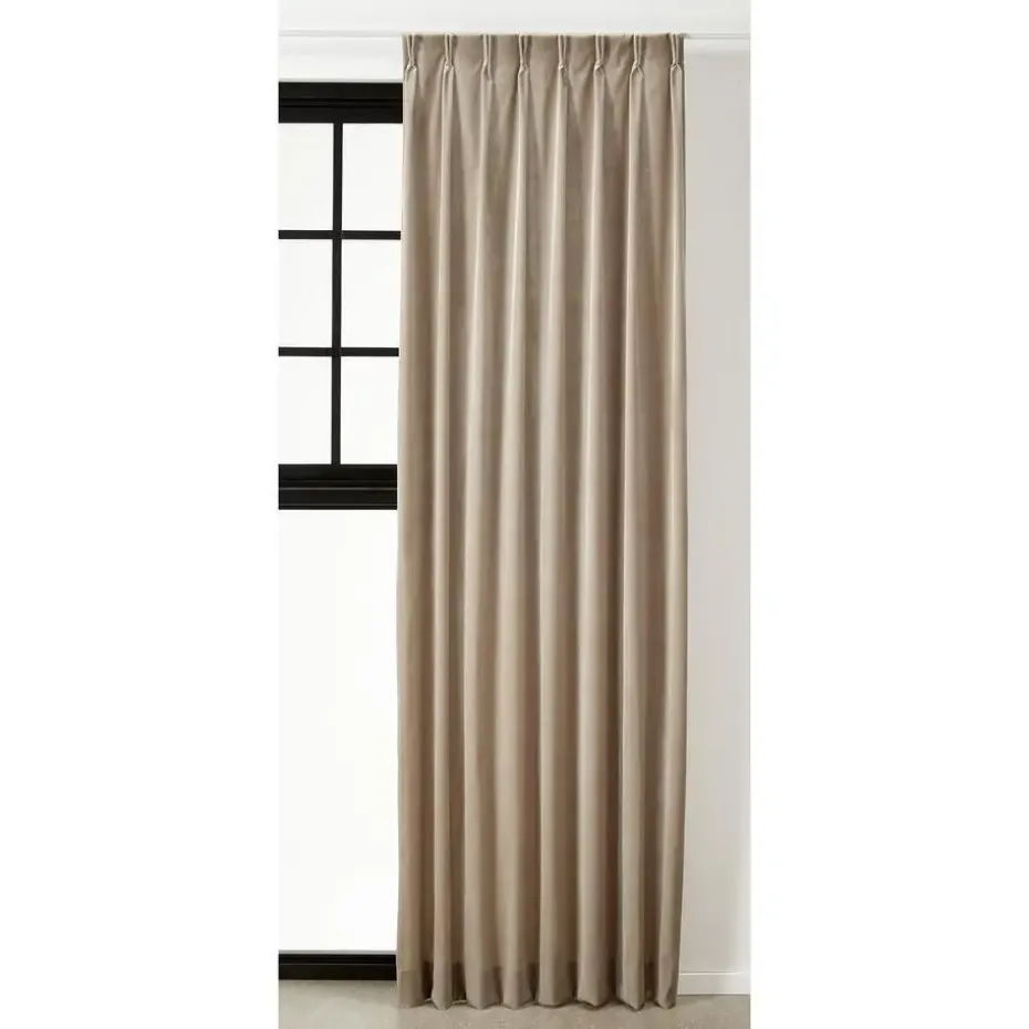Gordijn Velours Juliet Naturel
