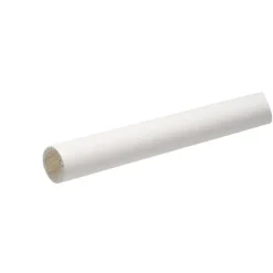 Gordijnroede 240 cm Wit Hout - Ø28mm