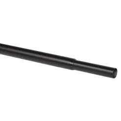 Gordijnroede 110-200 cm Zwart Metaal - Ø16-19mm