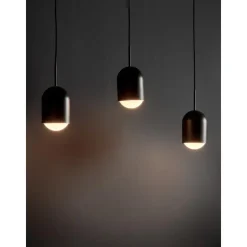 Hanglamp Beanie 3-Lichts Zwart