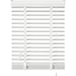 Houtlook Jaloezie Ravi Wit 50mm 60x130 cm