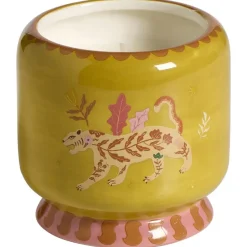 Kaars In Pot Tijger