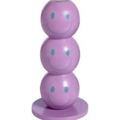 Kandelaar Smiley Paars