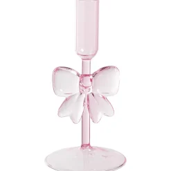 Kandelaar Strikje Roze