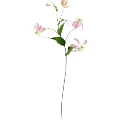 Kunstbloem Klimlelie Roze