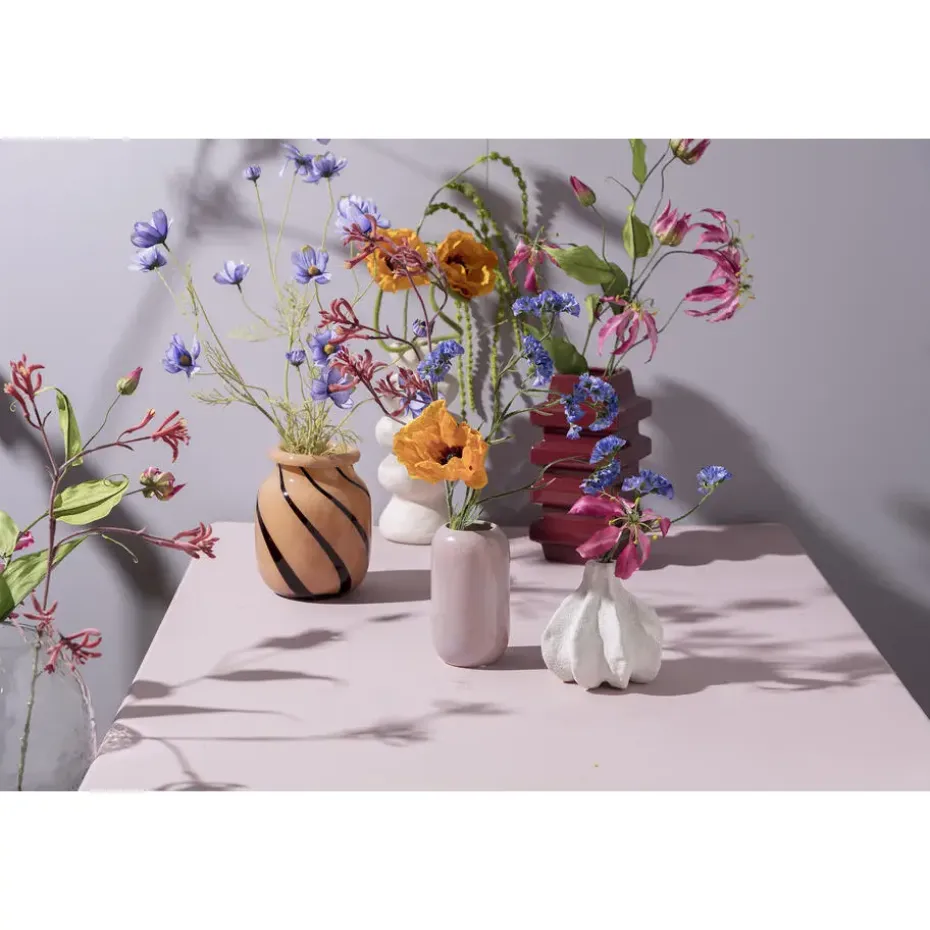 Kunstbloem Papaver Geel