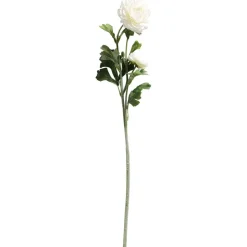 Kunstbloem Ranonkel Spray Crème