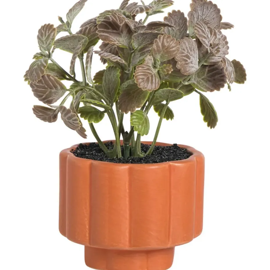 Kunstplant In Pot Frangy Rood