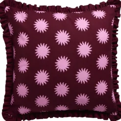 Kussen Amato Bordeaux 45x45 cm