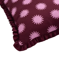 Kussen Amato Bordeaux 45x45 cm