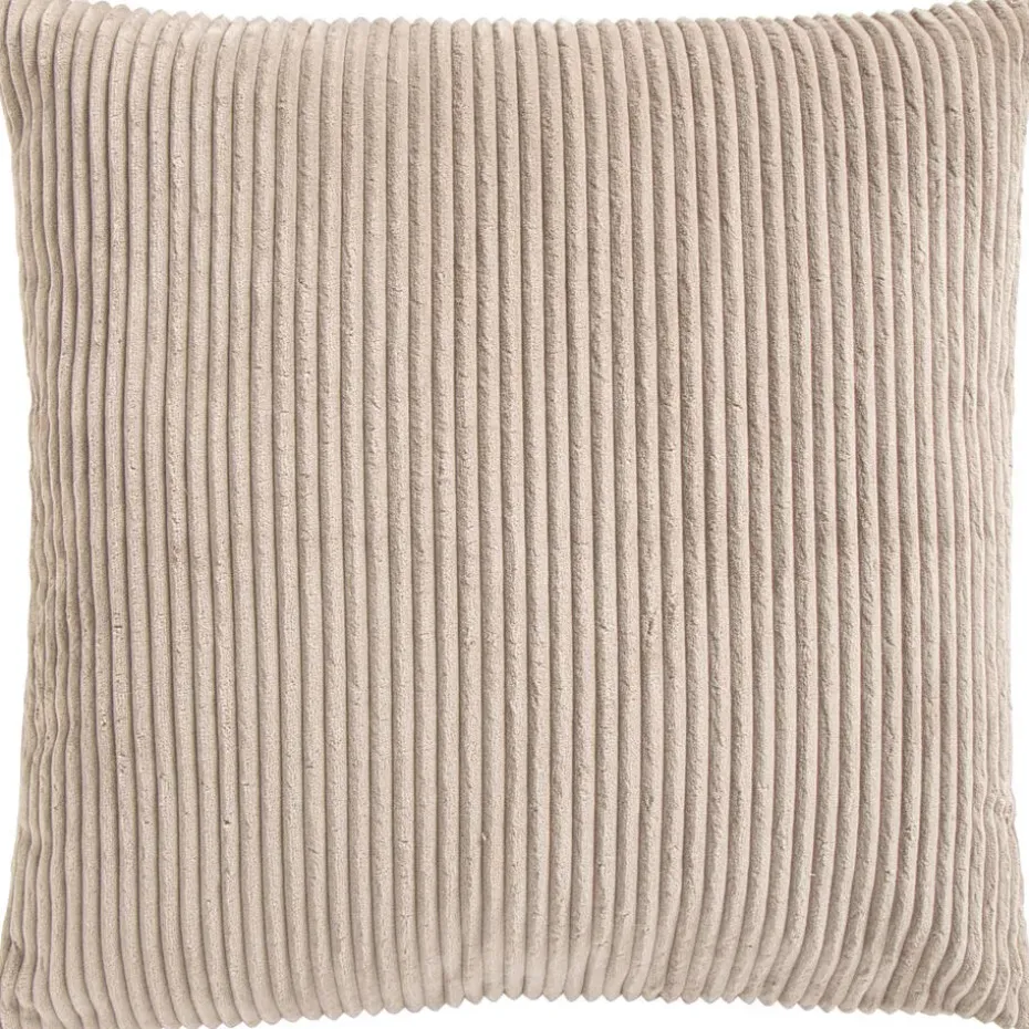 Kussen Ribb Taupe 60x60 cm