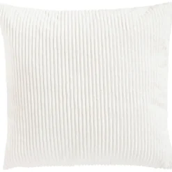 Kussen Ribb Wit 60x60 cm