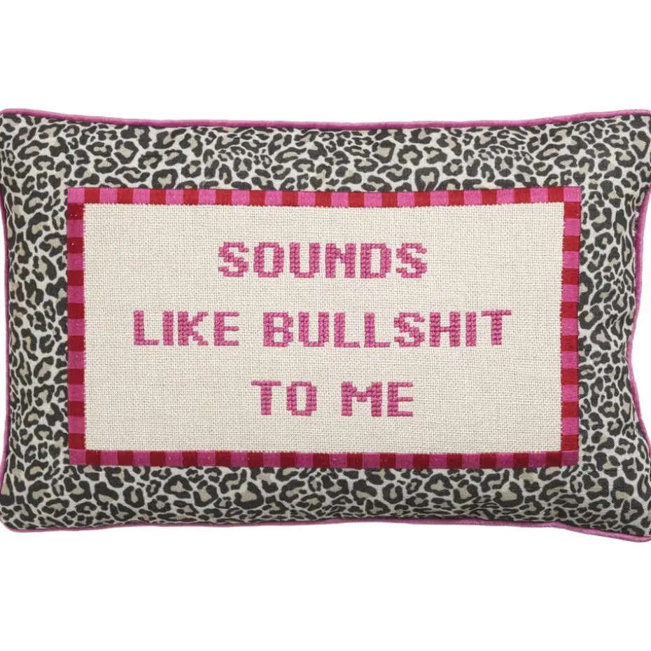 Kussen Sounds Like Bullshit To Me 25x40 cm
