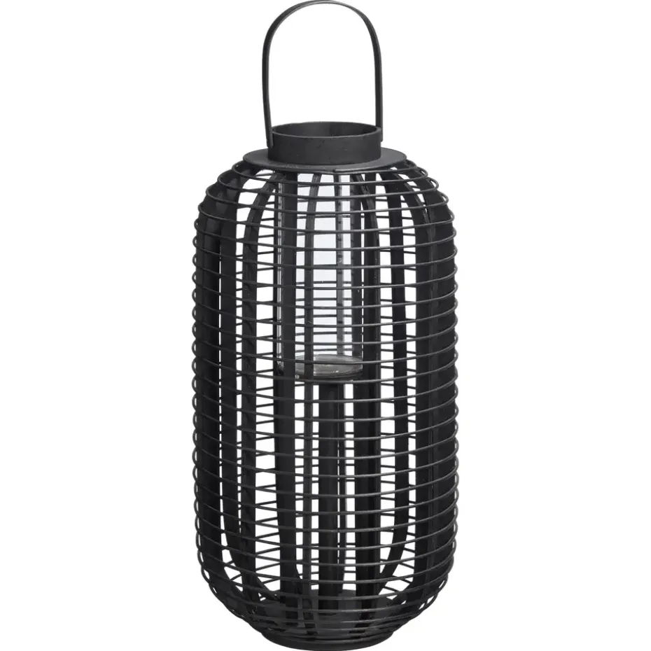 Lantaarn Bradford Zwart - 64cm