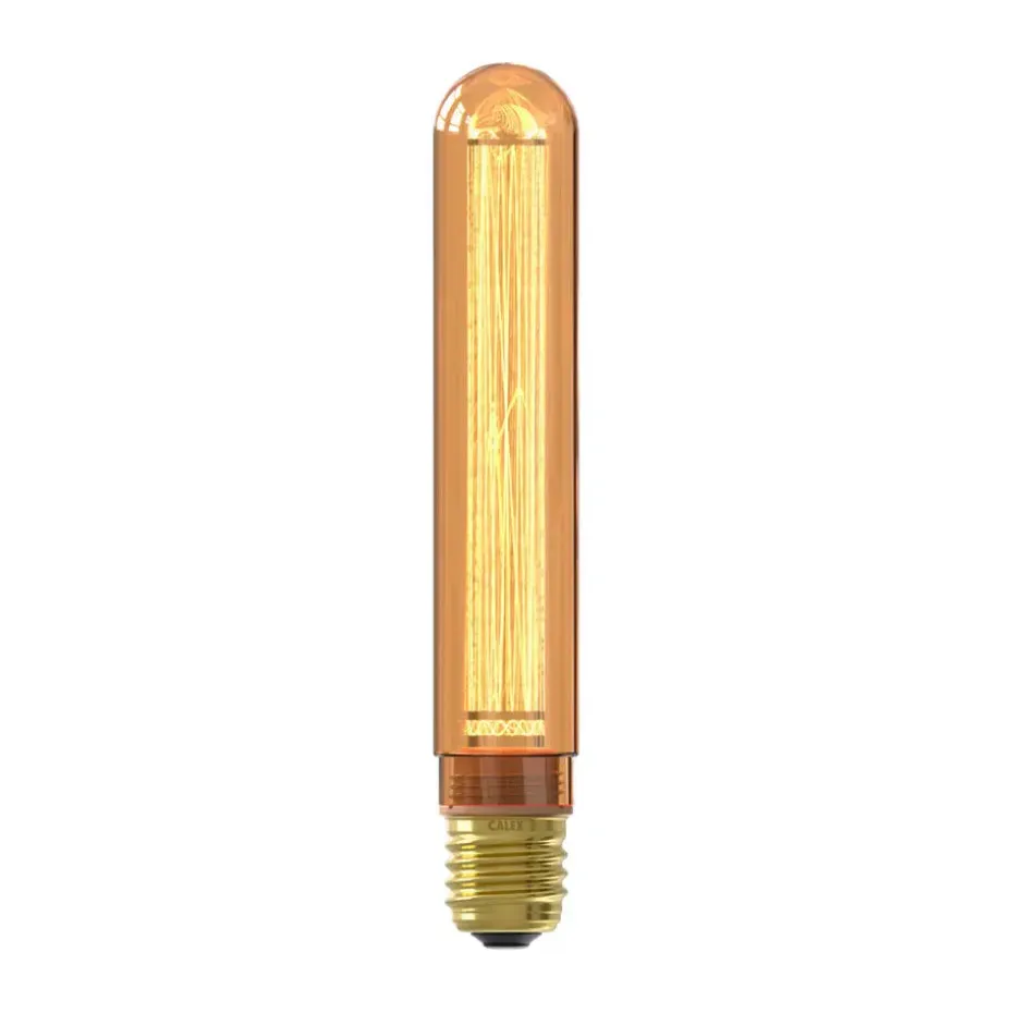 Led Buis T30X185 E27 Goud