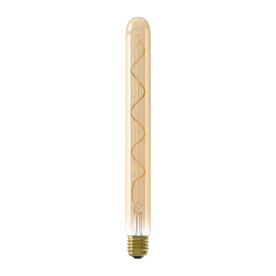 Led Buis T32X300 Flex E27 Goud