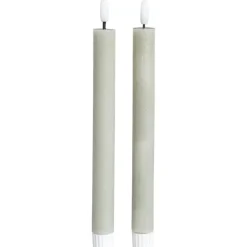 LED Kaars Sage - 2 Stuks