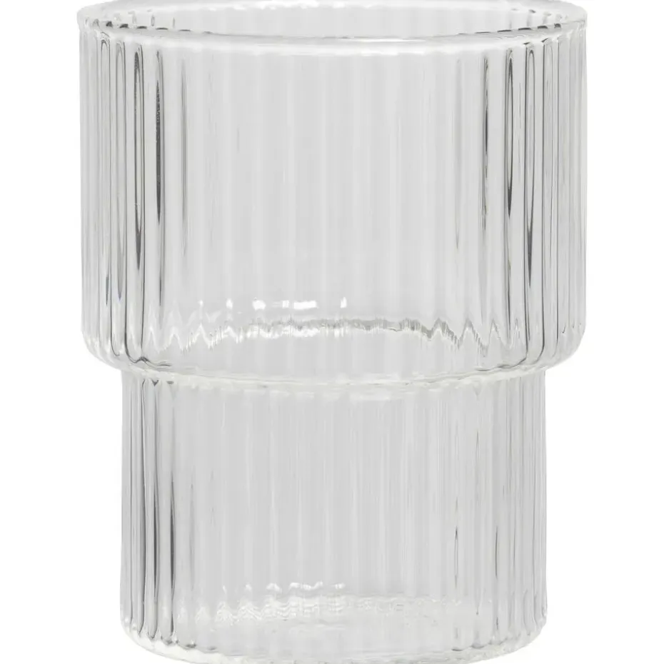 Matcha Glas Ribbel 350ml