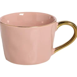 Mok Met Oor Gouden Oor Roze 310ml
