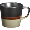 Mok Met Oor Lungo Metallic Groen 220ml