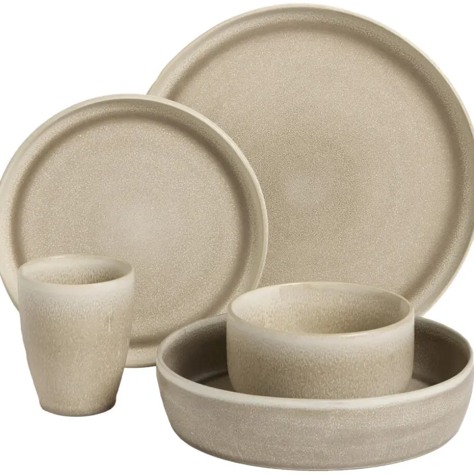 Ontbijtbord Elisah Beige - ⌀21 cm