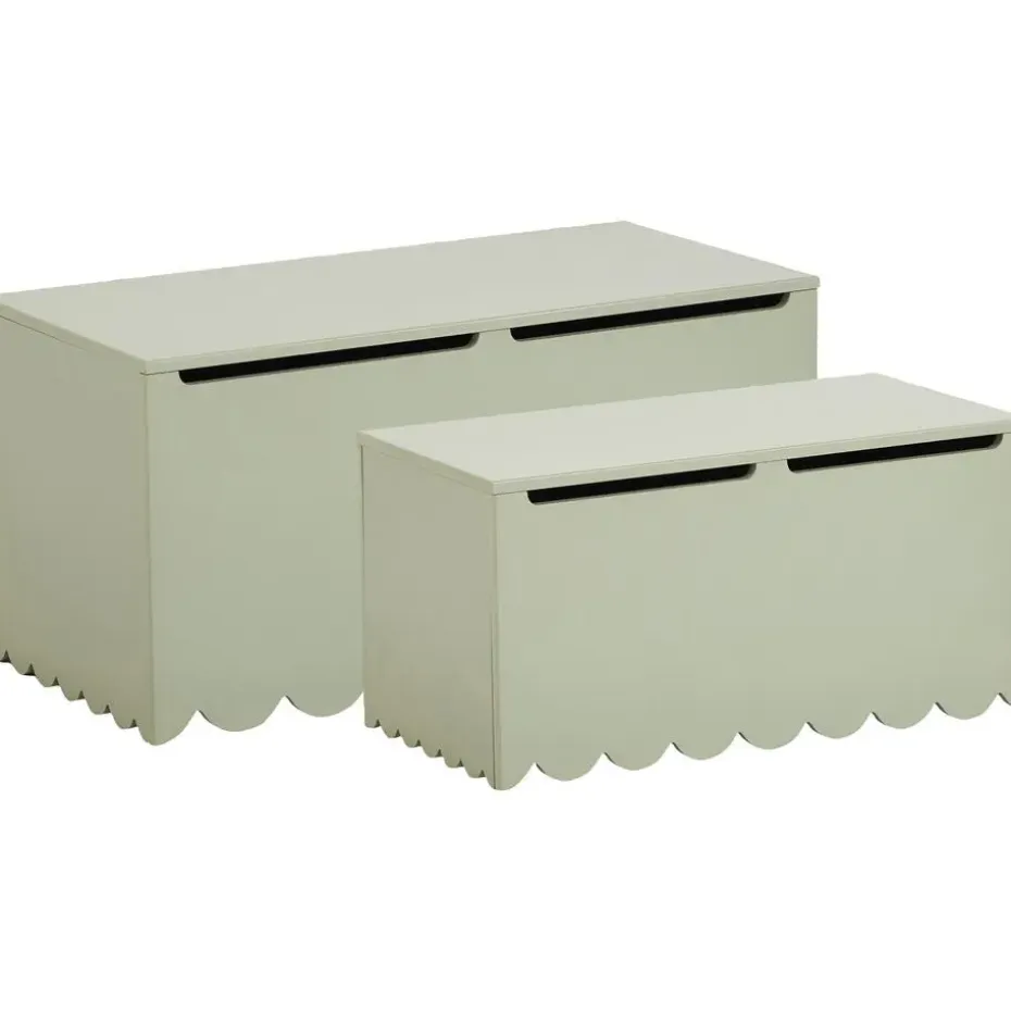 Opbergkist Smerlato Groen - 60x30x30 cm