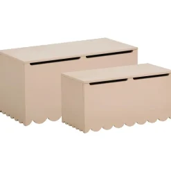 Opbergkist Smerlato Roze - 75x37x37 cm